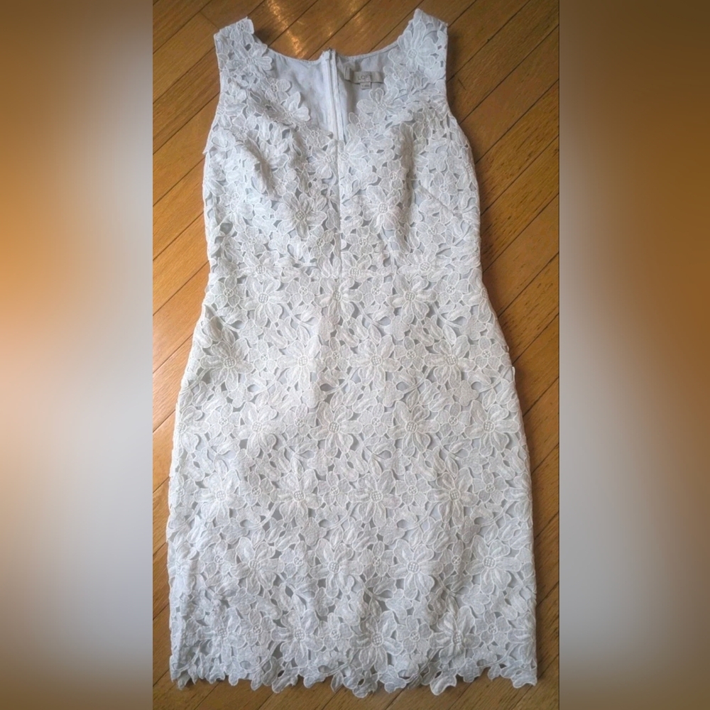 Elegant Floral Lace Dress